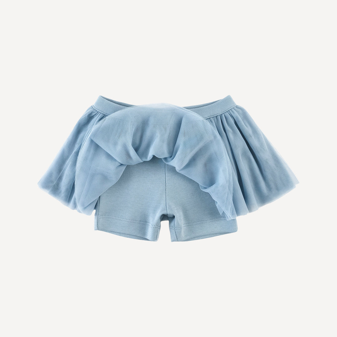 tulle ballerina tutu short | celestial   | organic cotton interlock