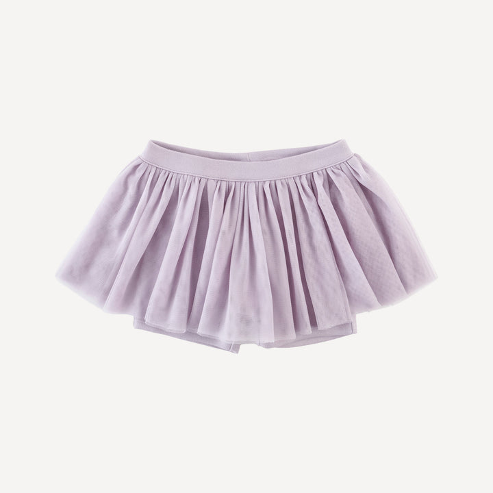 tulle ballerina tutu short | iris | organic cotton interlock
