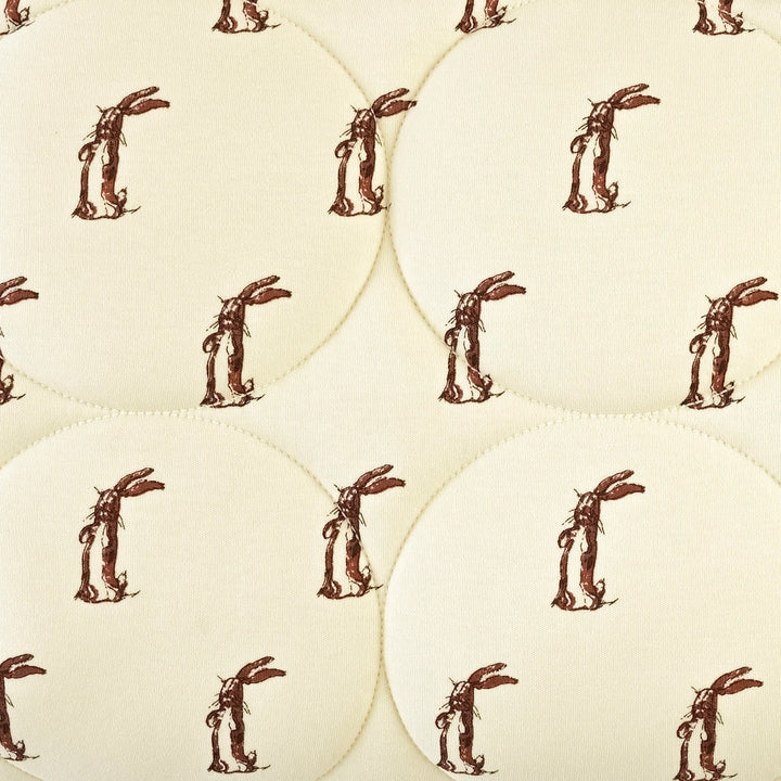 classic circle quilt | plush rabbit | organic cotton interlock