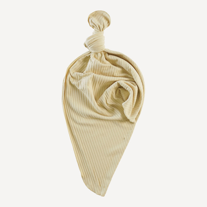 single layer blanket | mushroom cap | classic rib