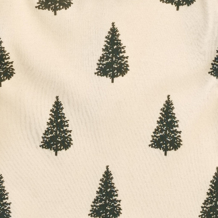 classic panda pant | forest pine | organic cotton flat rib