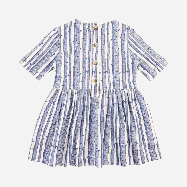 short sleeve ruby dress | monaco birch | organic cotton flat rib