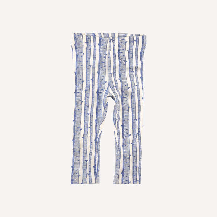 classic skinny legging | monaco birch | organic cotton flat rib