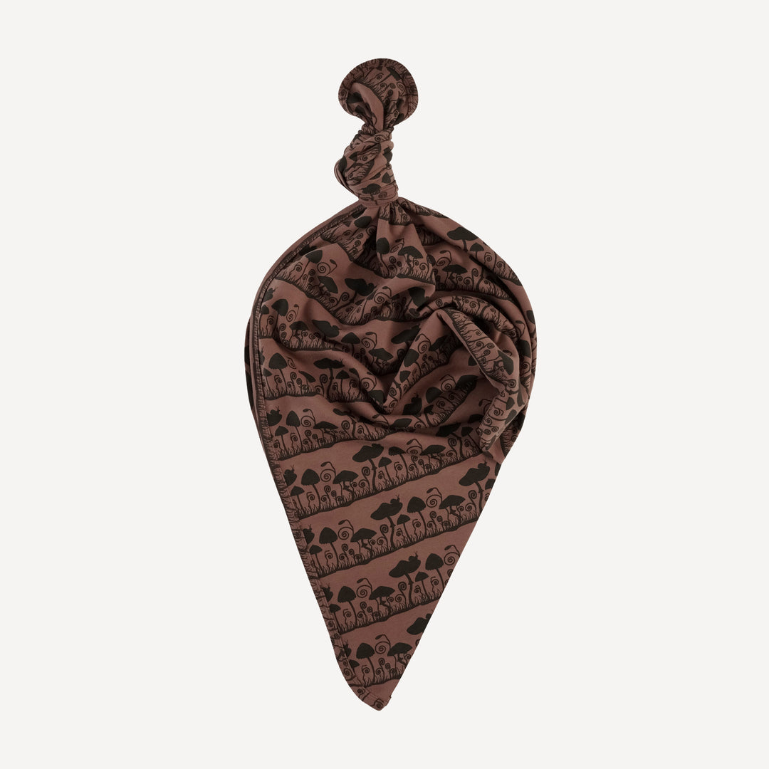 classic single layer blanket | mushroom | organic cotton interlock