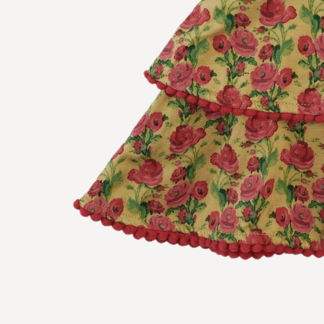 pom pom anne pant | gold climbing rose | bamboo