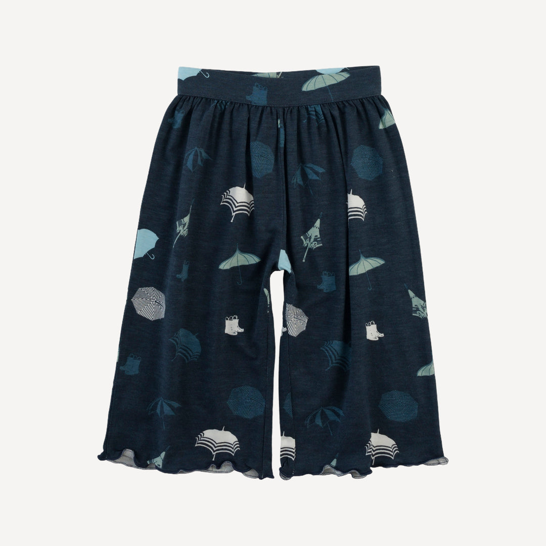 long sleeve jade set | blue umbrellas | bamboo