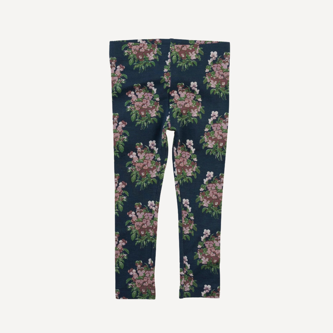 classic skinny legging | mauve pansy | bamboo