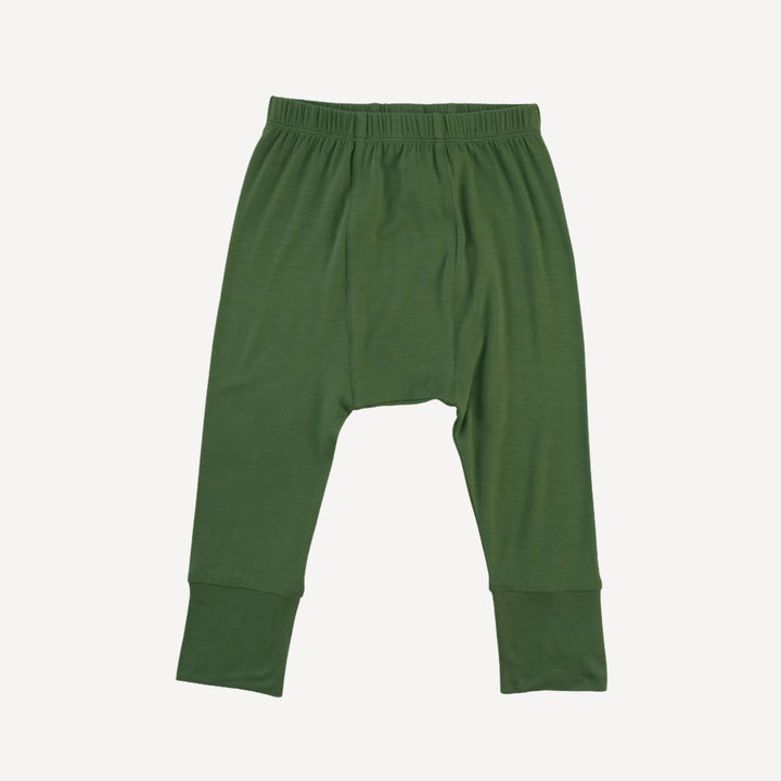 classic panda pant | elm green | bamboo