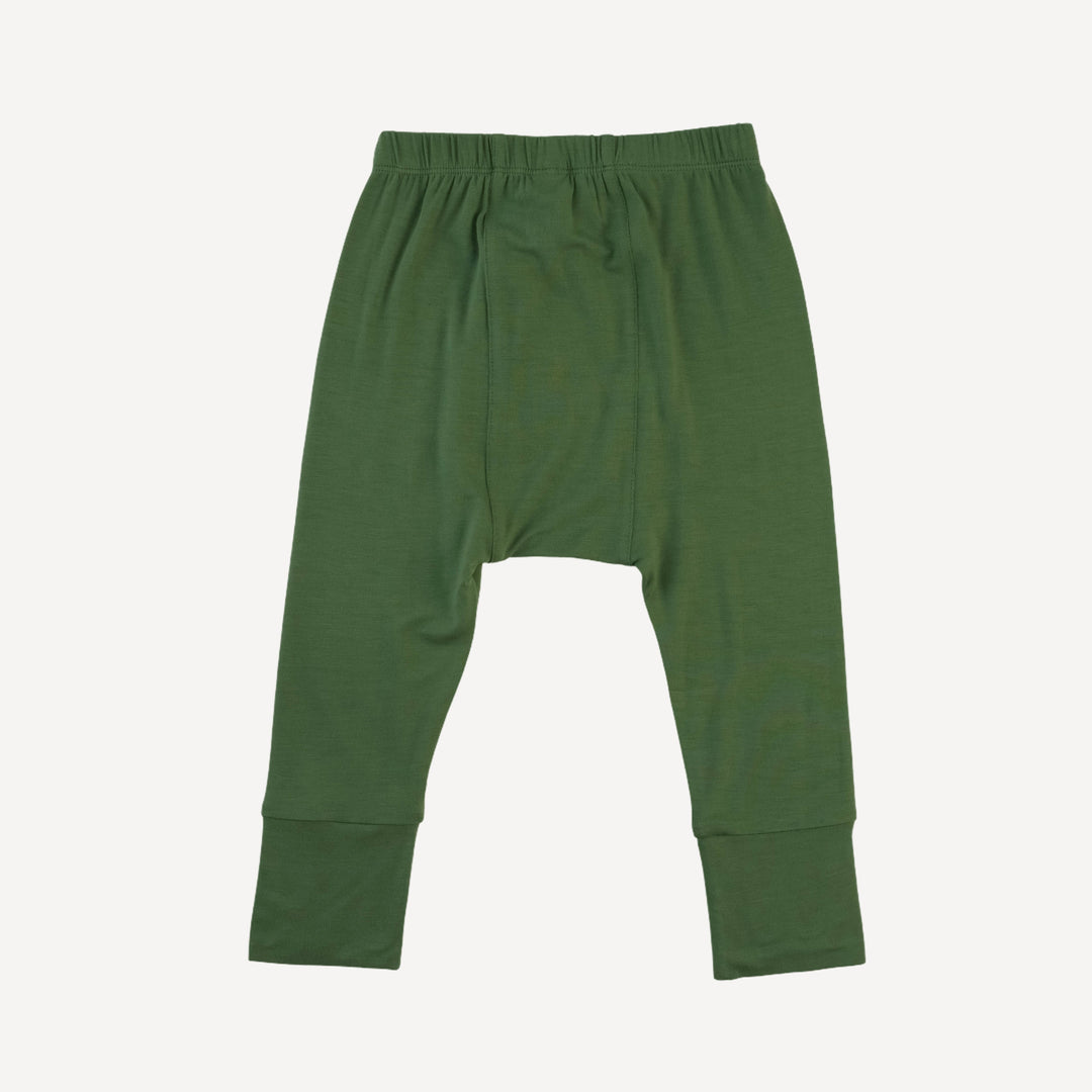 classic panda pant | elm green | bamboo