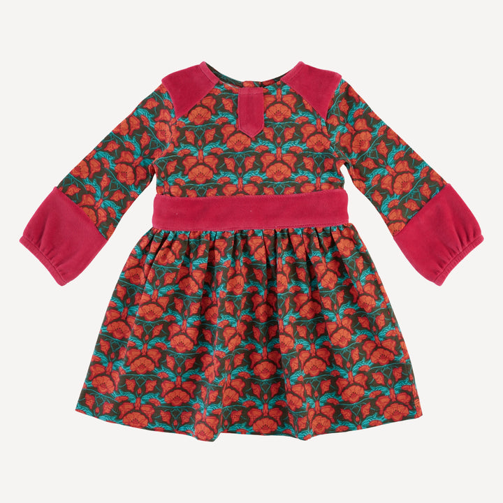 boho dress | poppy | organic cotton jersey