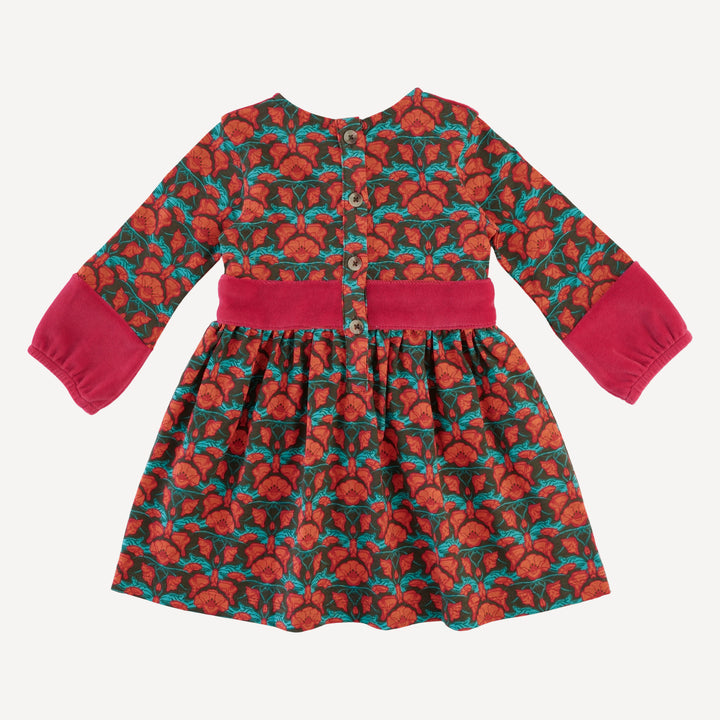boho dress | poppy | organic cotton jersey
