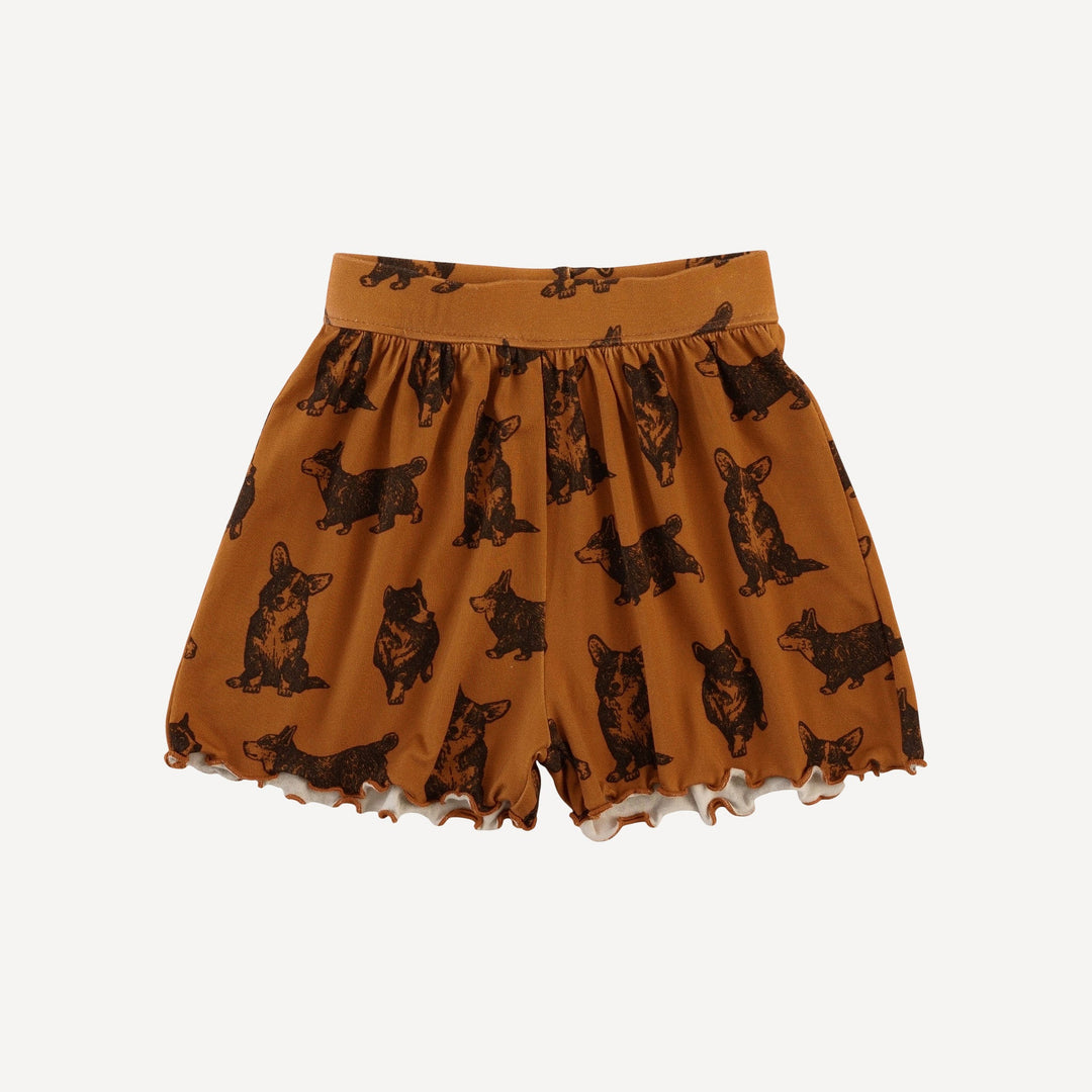 jade short set | corgis | light weight bamboo