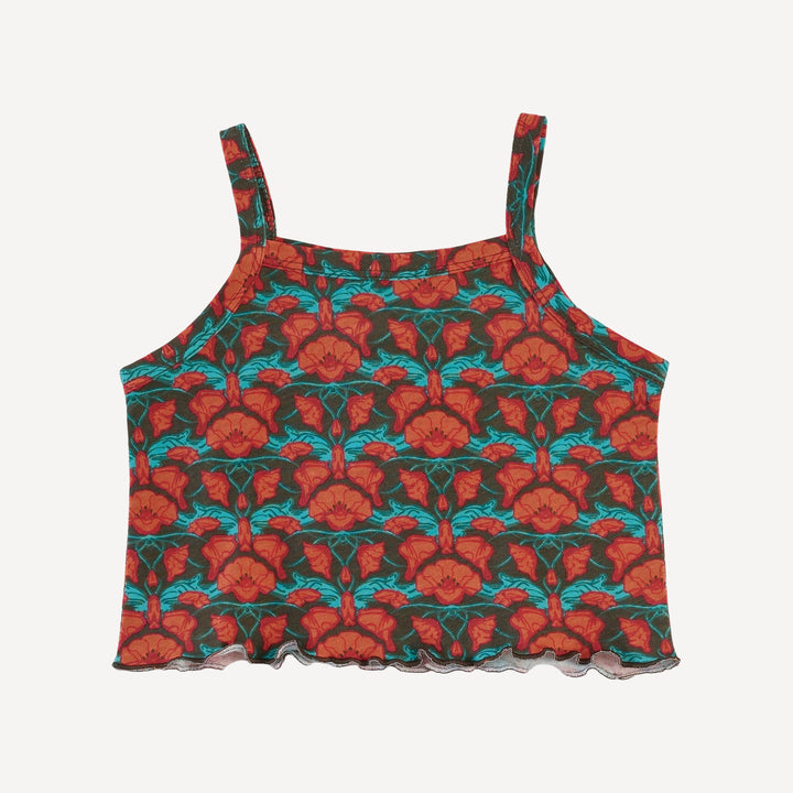 jade set | poppy | organic cotton jersey