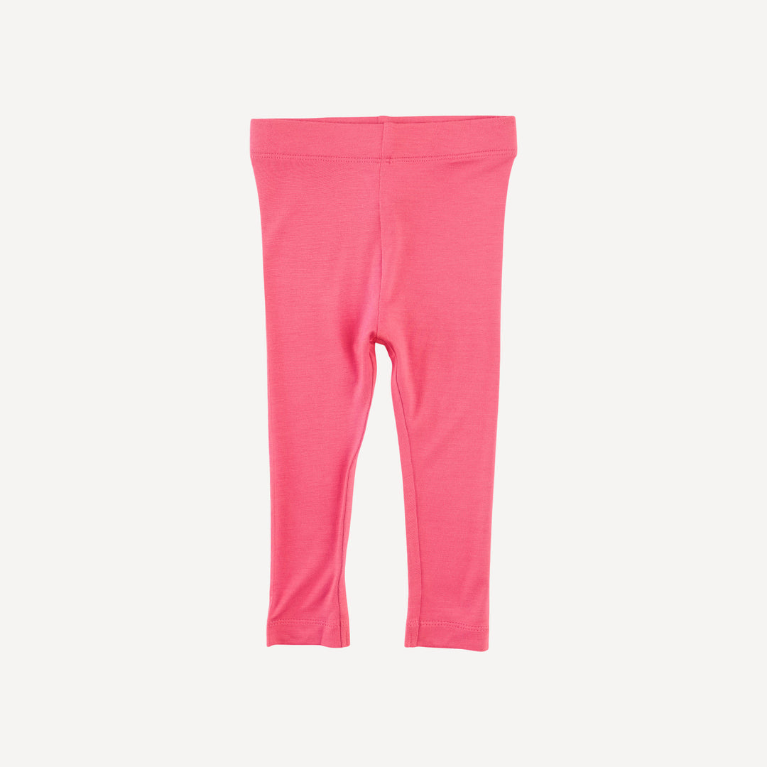 classic skinny legging | hot fuchsia | bamboo