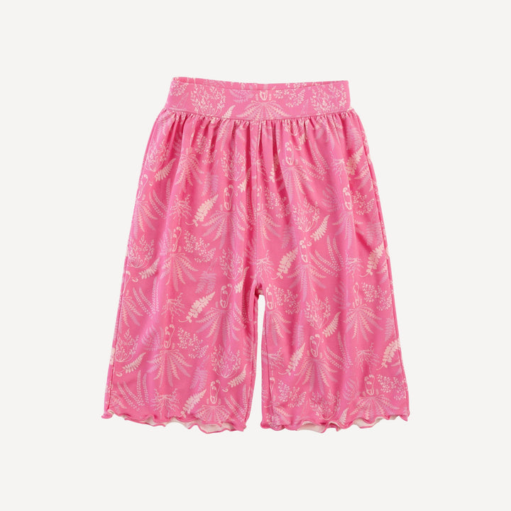 short sleeve jade set | pink magical fern | light weight bamboo
