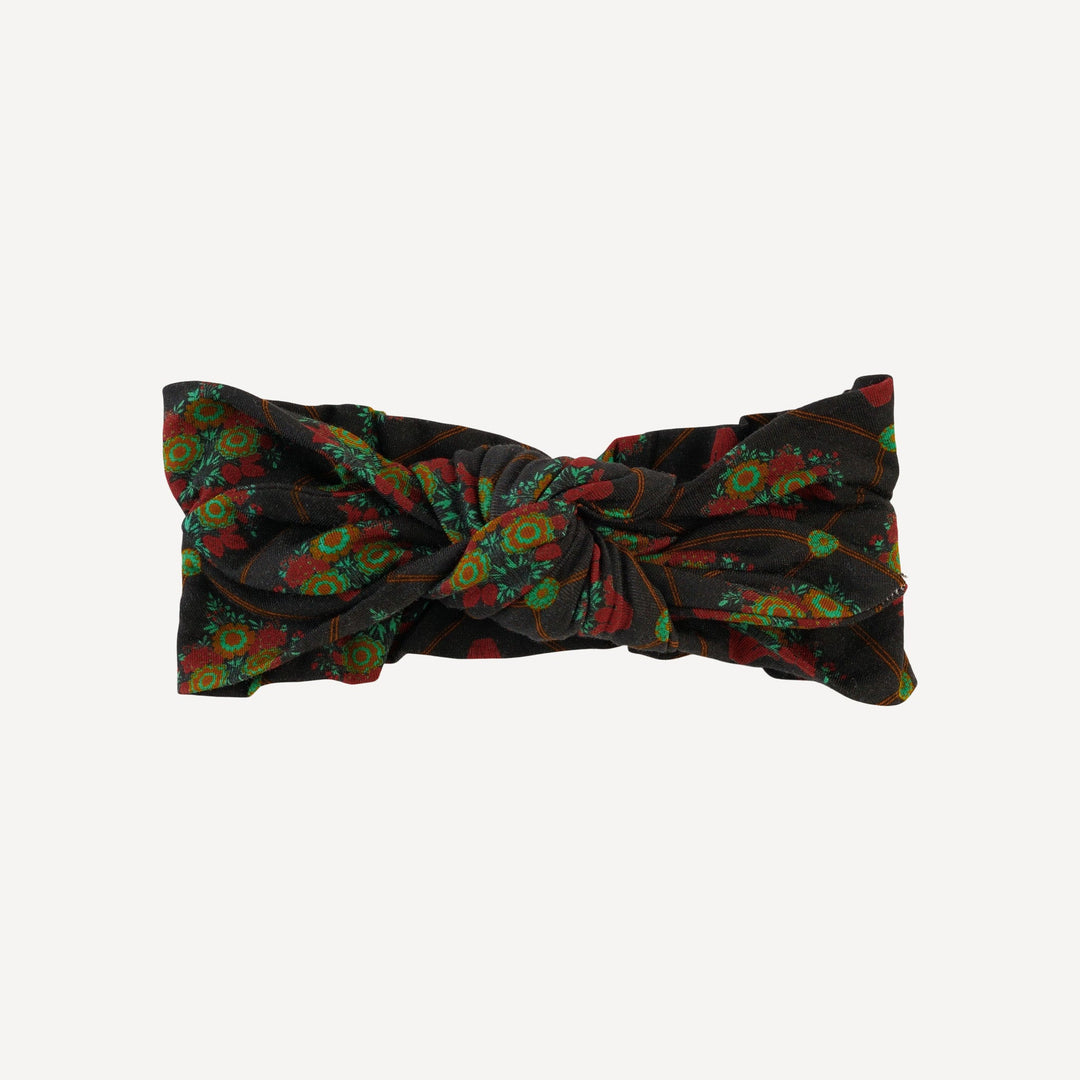 knot top headband | antoinette floral | light weight bamboo