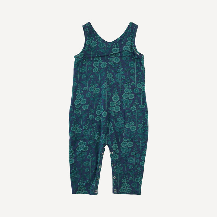 relaxed romper | blooming floral | light weight bamboo