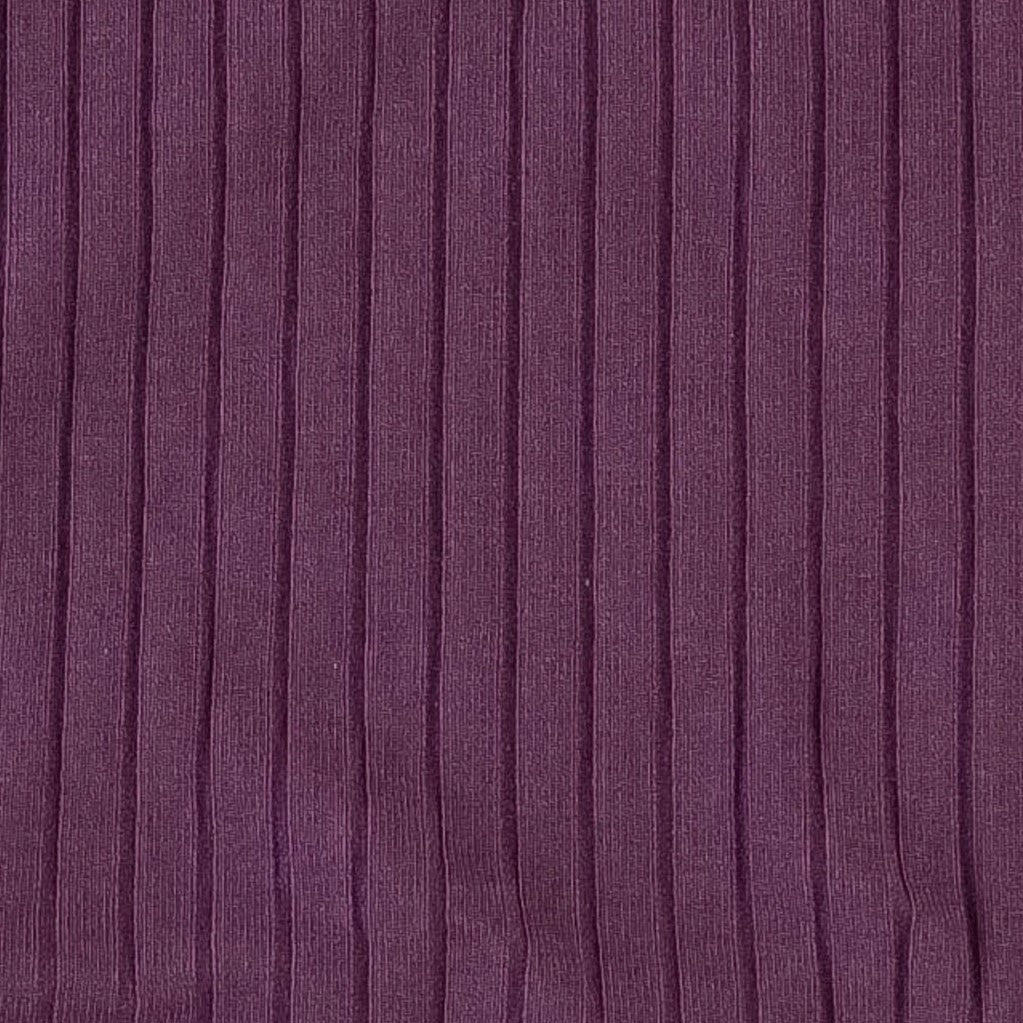 long sleeve ruffle kanga snap hoodie | dark purple | classic rib