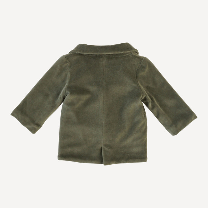 suit jacket | thyme | organic cotton velour