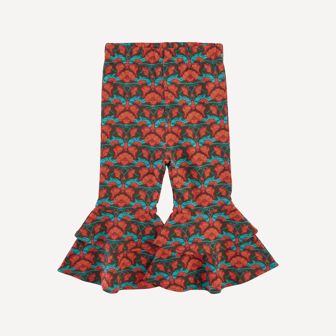 anne pant | poppy | organic cotton jersey