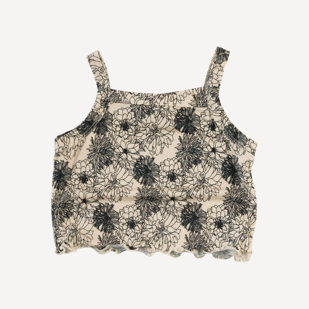 jade short set | sketched flowers | light weight bamboo