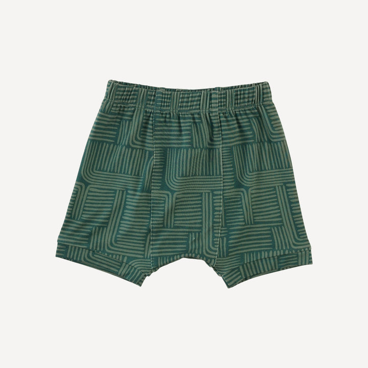 classic panda short | brush strokes | light weight bamboo