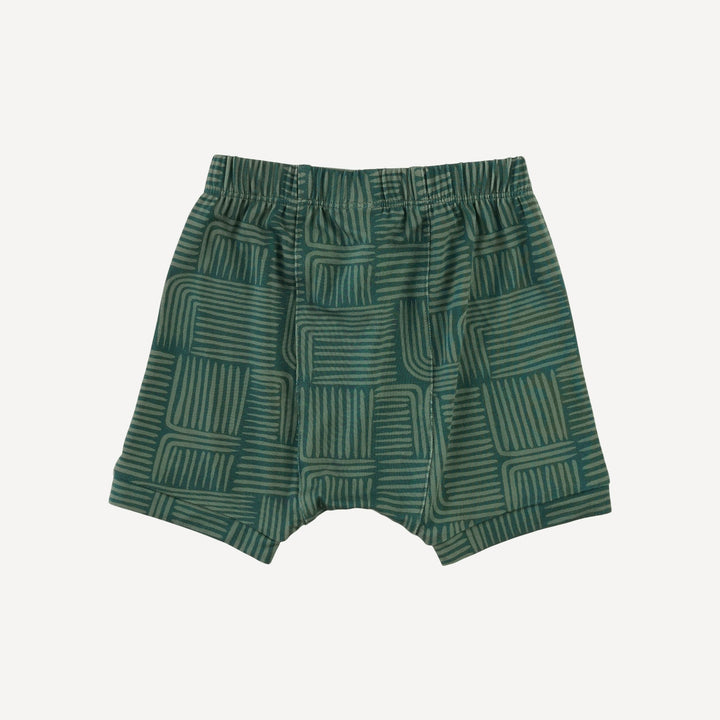 classic panda short | brush strokes | light weight bamboo