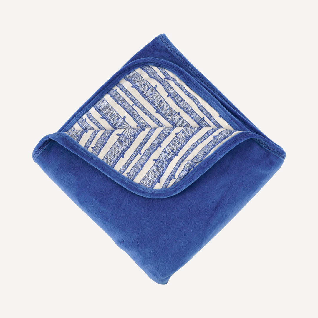 double layer blanket | monaco birch | organic cotton flat rib