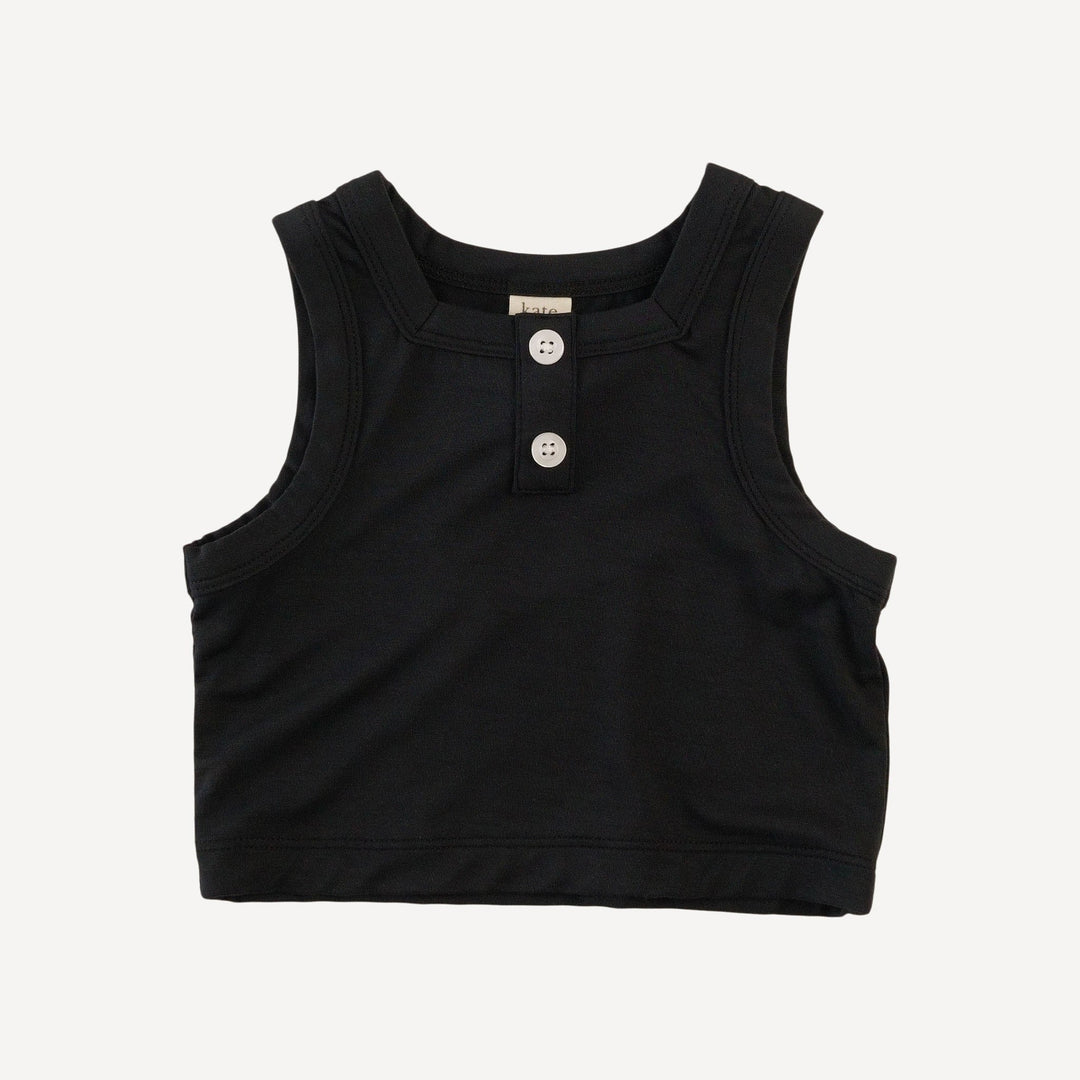 button midi tank | sable | light weight bamboo