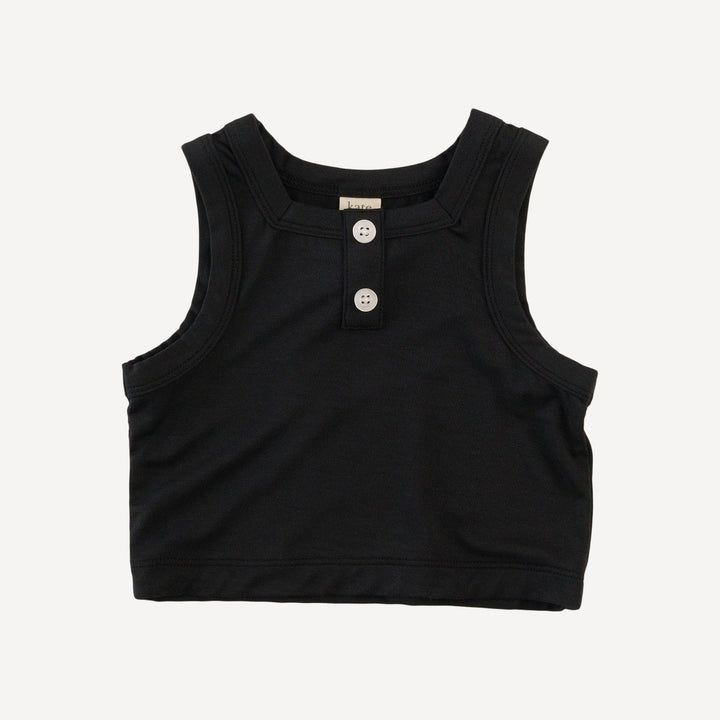 button midi tank | sable | light weight bamboo