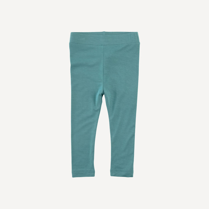 classic skinny legging | teal meadow | light weight bamboo