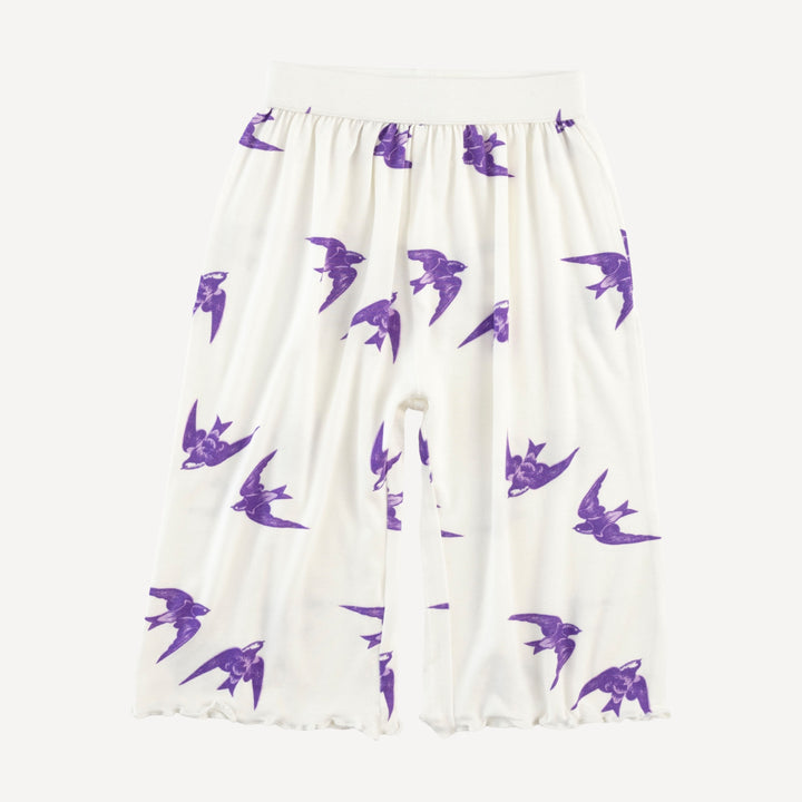 short sleeve henley jade set | lavender sparrow | modal