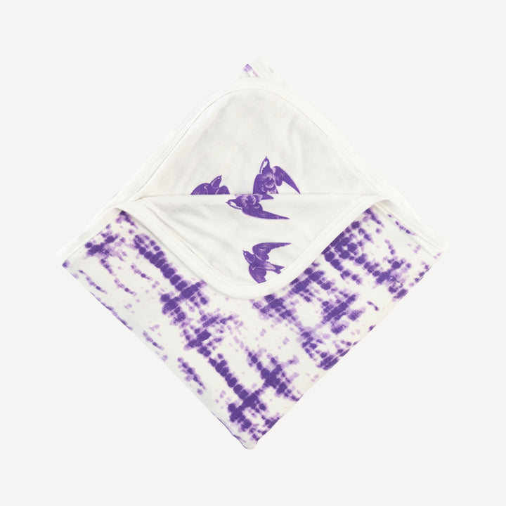 double layer blanket | lavender sparrow | modal
