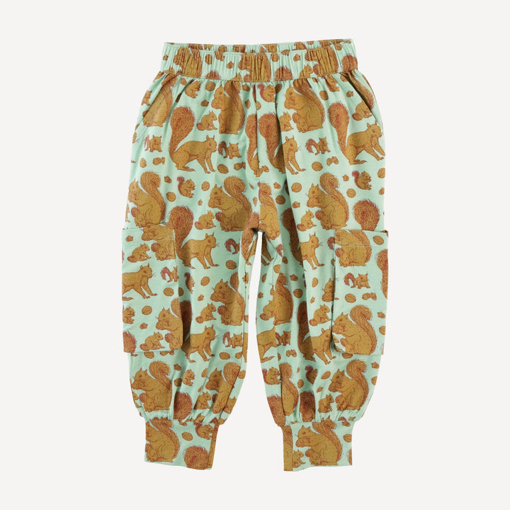 cargo bubble pant | toffy squirrel | bamboo