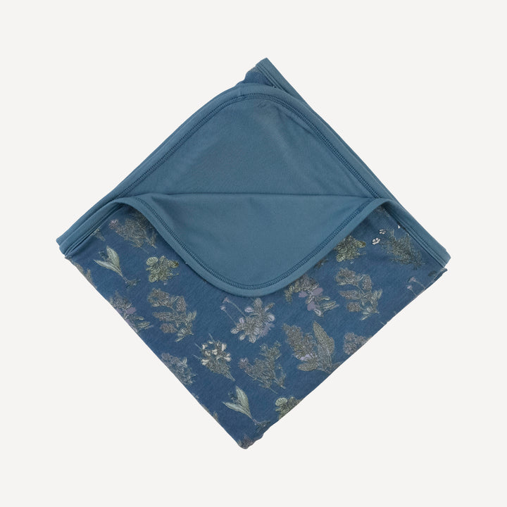 double layer blanket | blue litho | modal