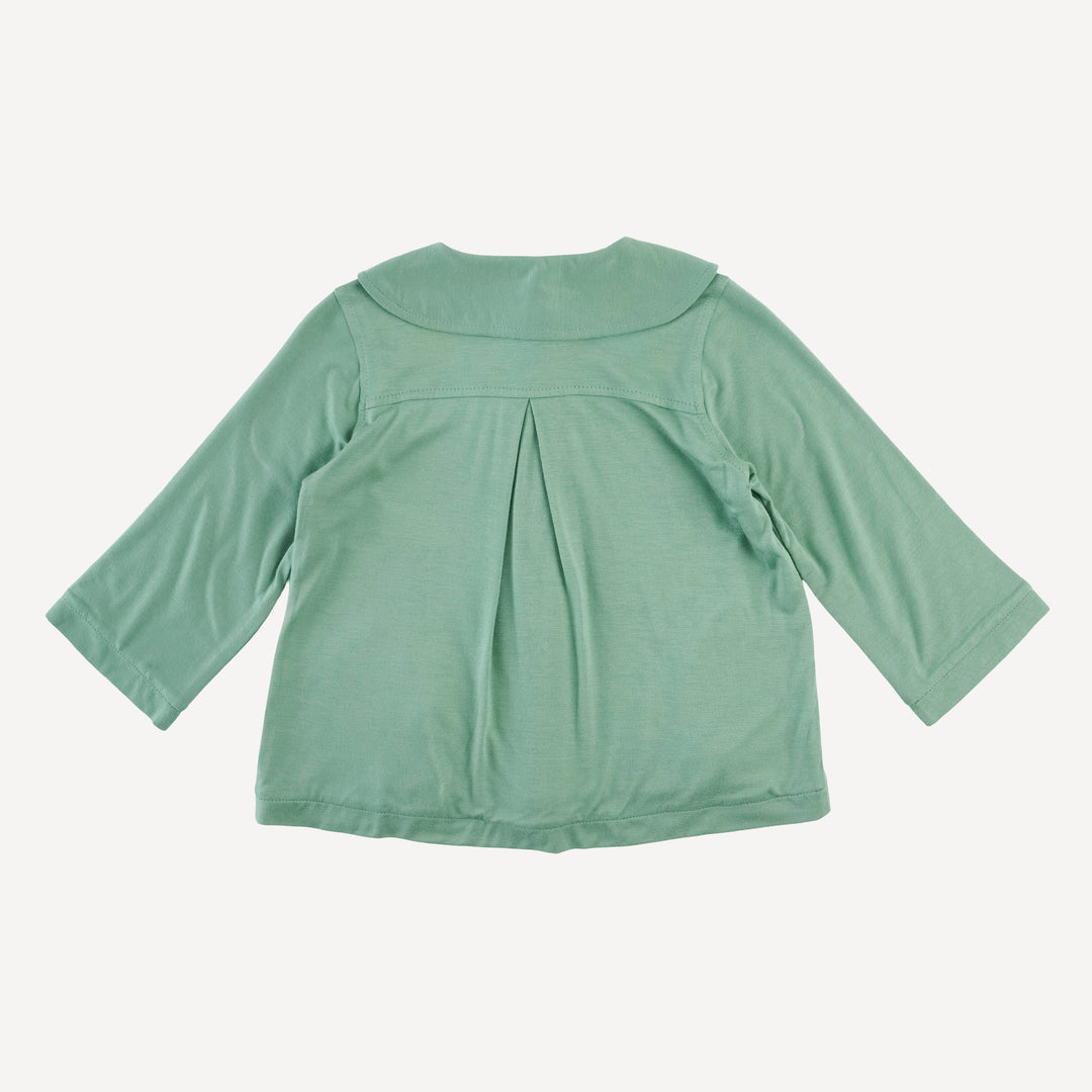 peter pan swing jacket | malachite | bamboo
