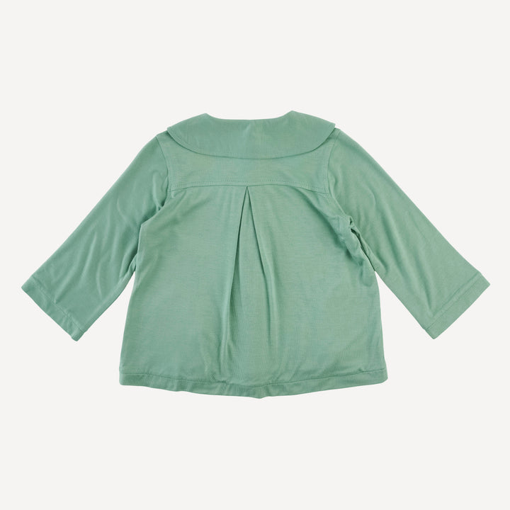 peter pan swing jacket | malachite | bamboo