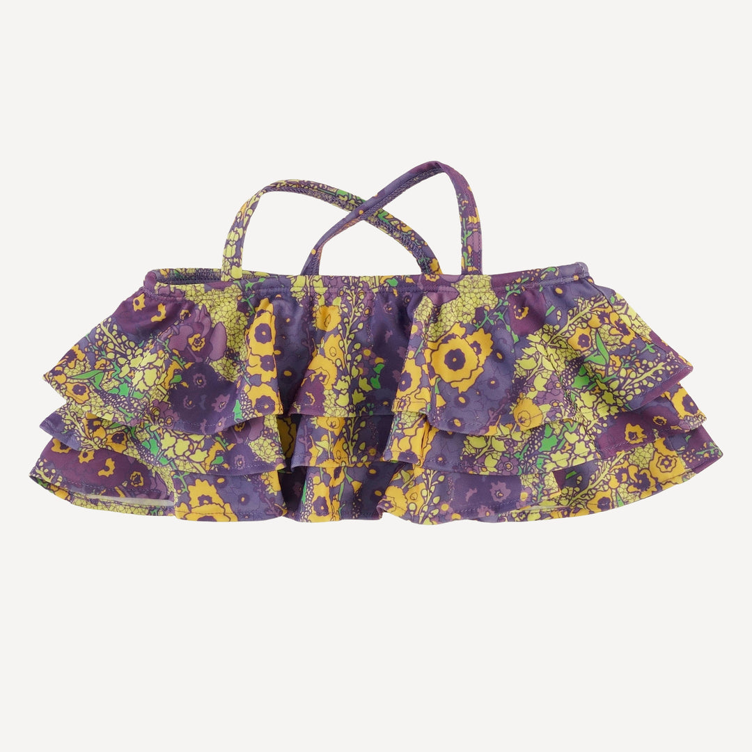 tiered ruffle bikini | violet hollyhock | swim