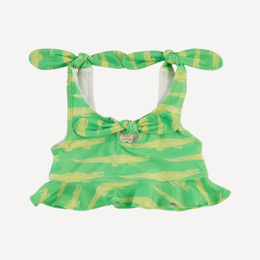 tie bow bikini | alligator | swim