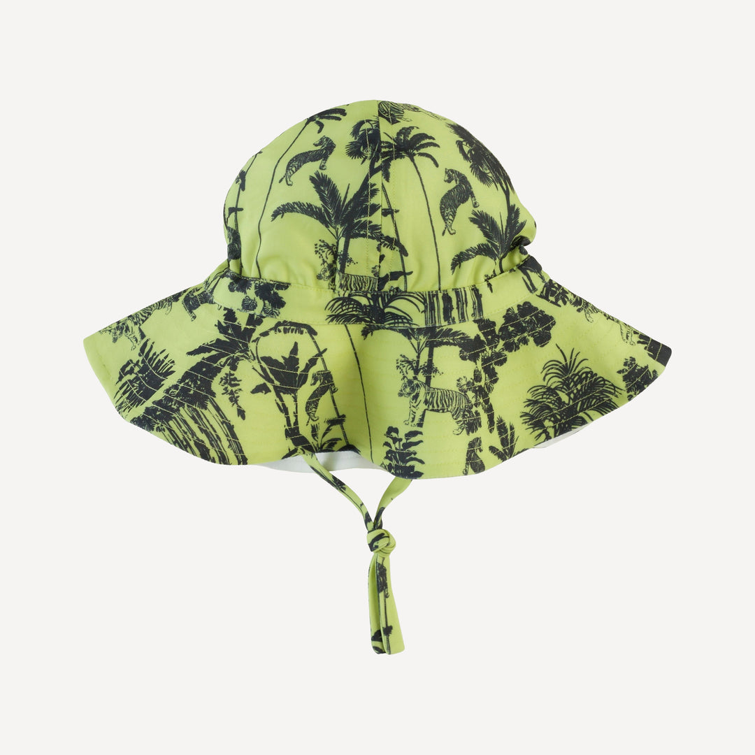 sun hat | lime jungle | swim