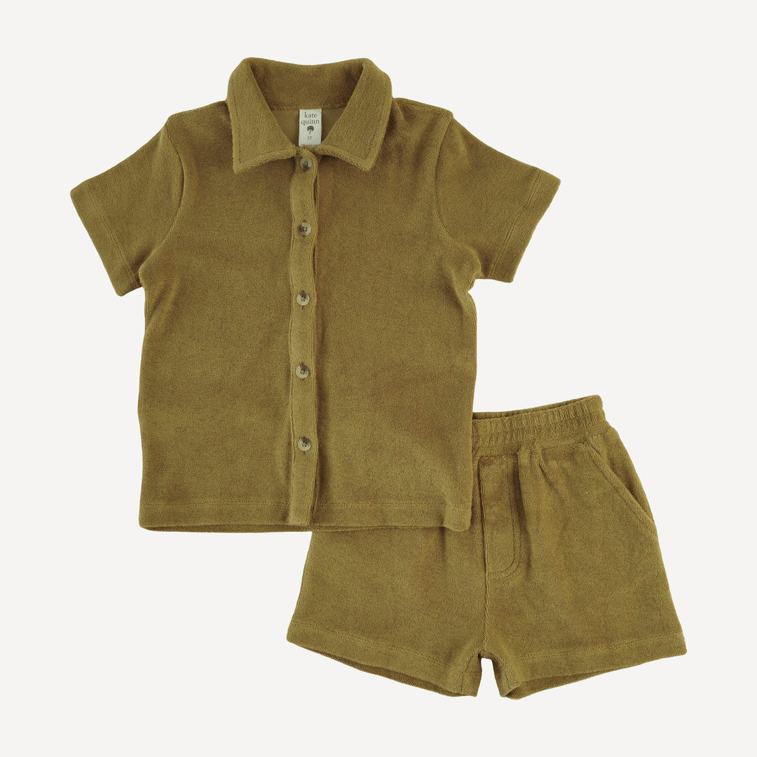 jacob set | fennel | organic cotton terry