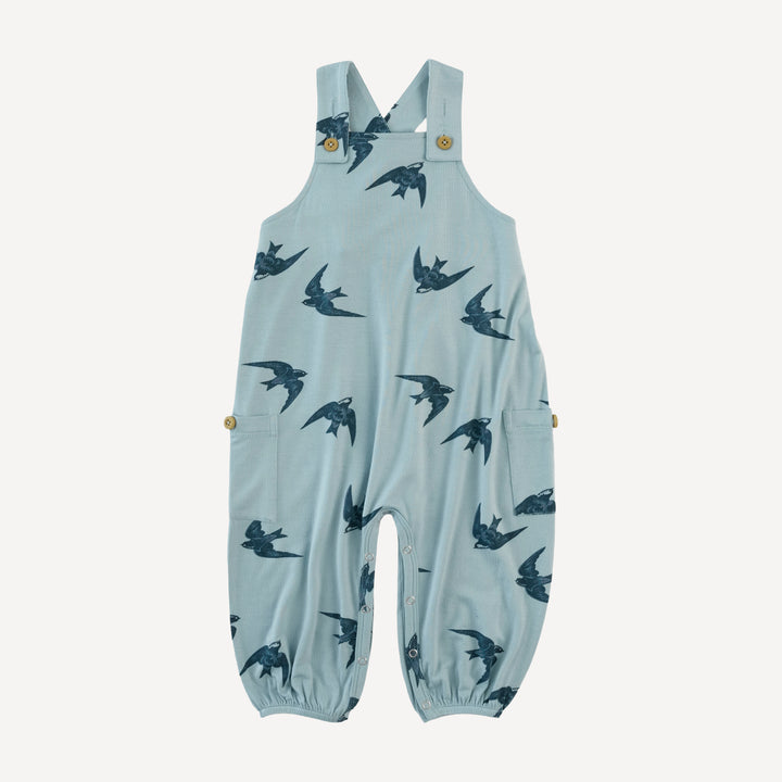 gathered bubble pocket overall | stone sparrow | modal