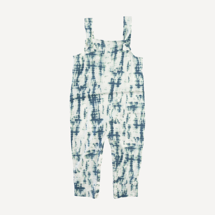 tie overall jumpsuit | stone shibori | modal