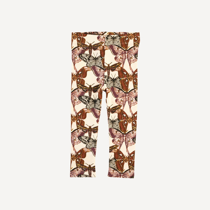 balloon sleeve sweatshirt and legging set | moth wallpaper | organic cotton interlock
