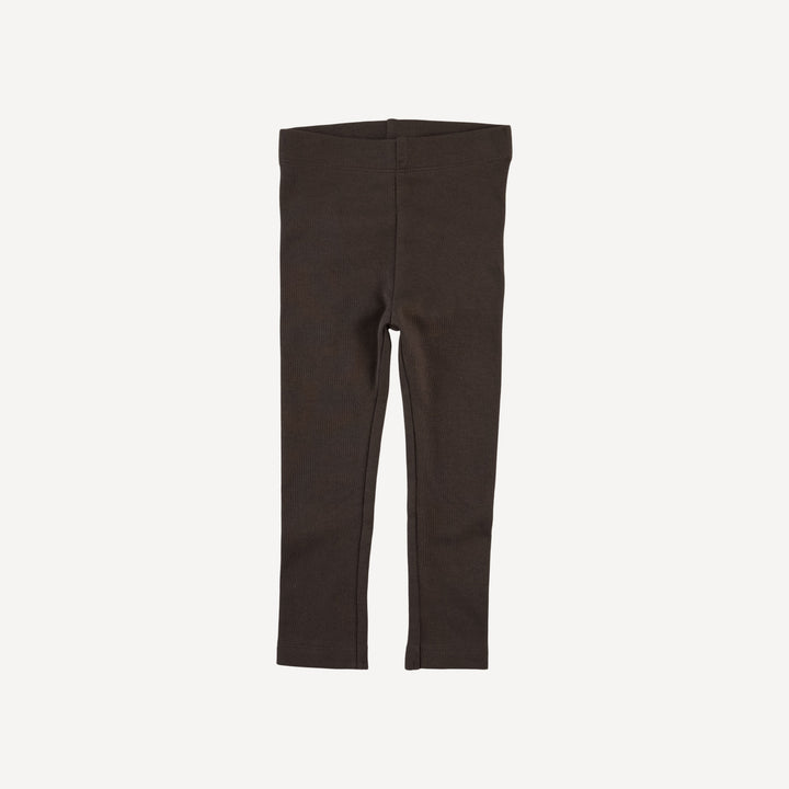 classic skinny legging | beluga | organic cotton interlock