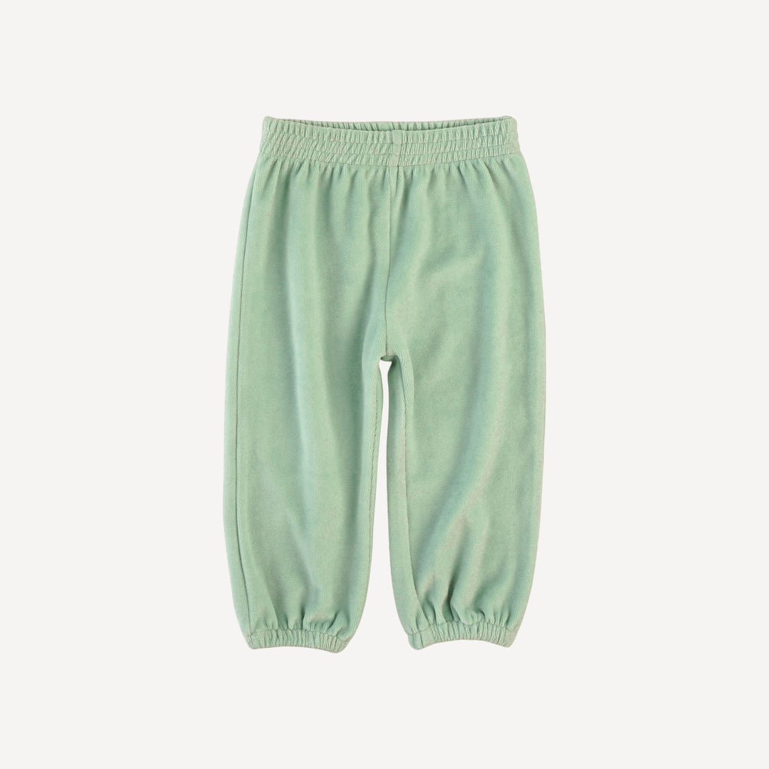 long sleeve kanga bear hoodie + relaxed jogger set | hidden grove | organic cotton velour