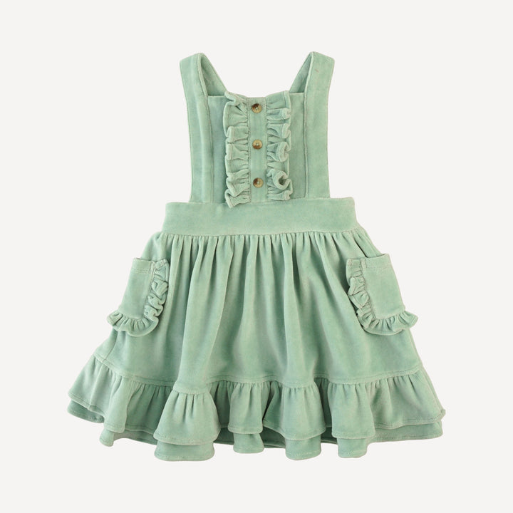 penelope dress | hidden grove | organic cotton velour