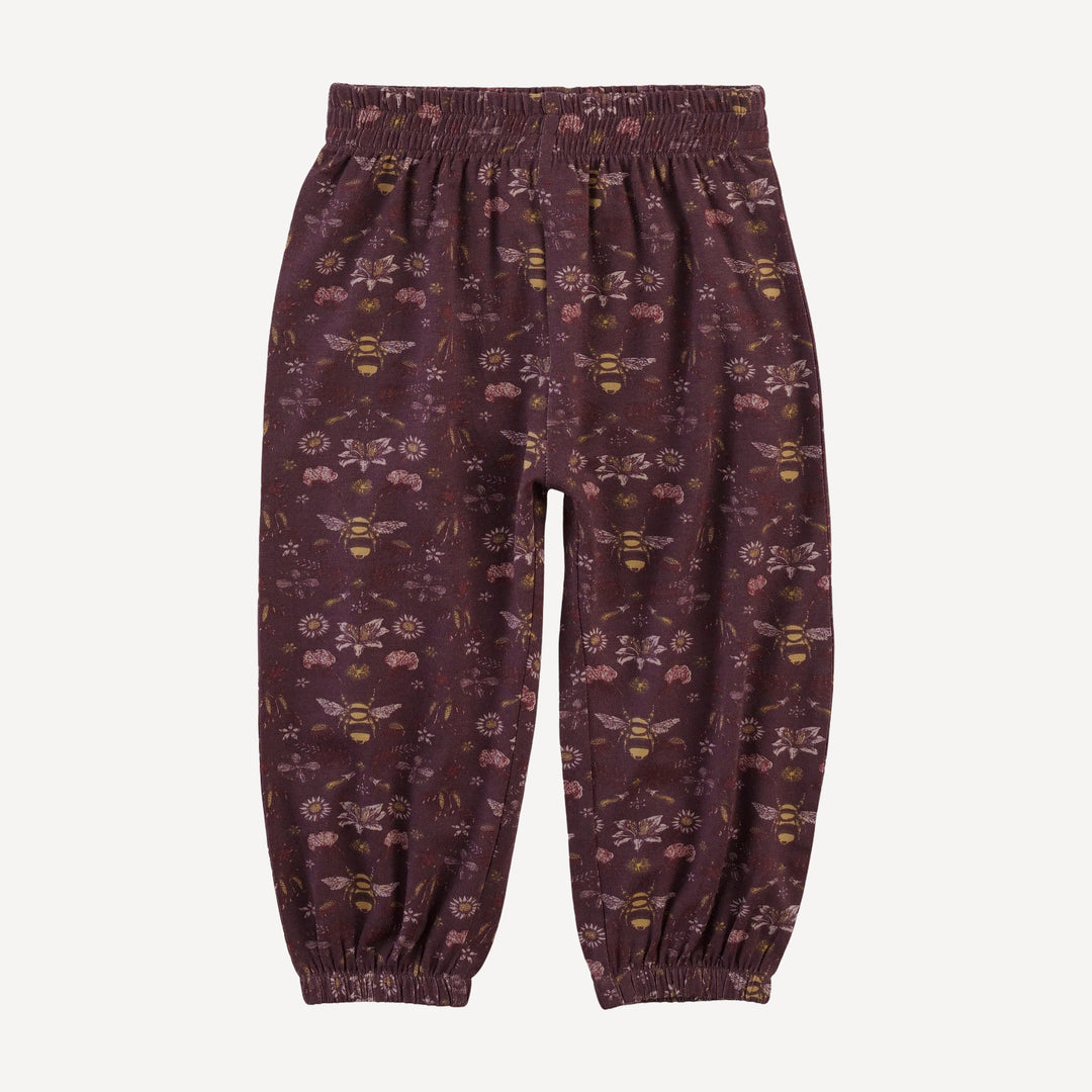 long sleeve relaxed jogger set | mahogany bee | modal