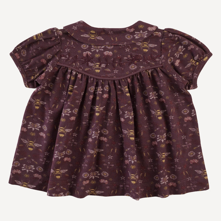short sleeve embroidered cowgirl top | mahogany bee | modal