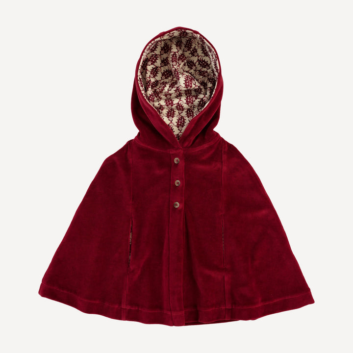 cape | berry basket | organic cotton velour